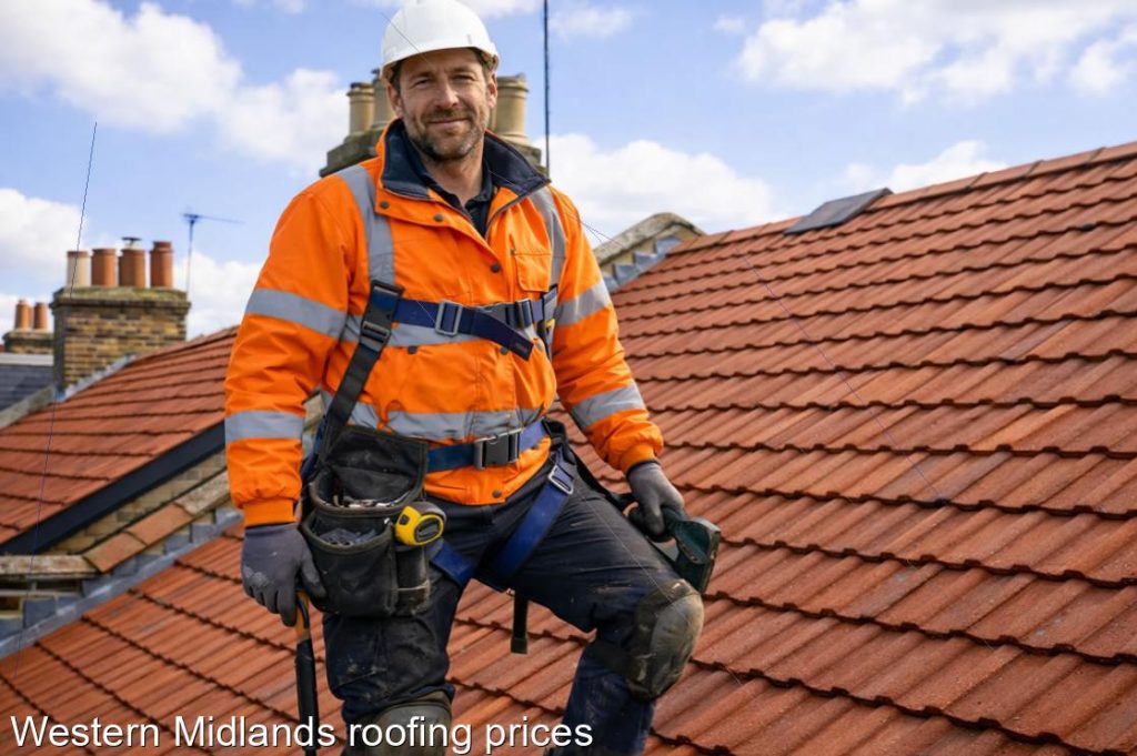 Western Midlands roofing prices